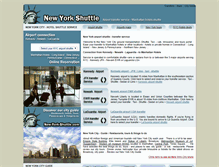 Tablet Screenshot of new-york-shuttle.com